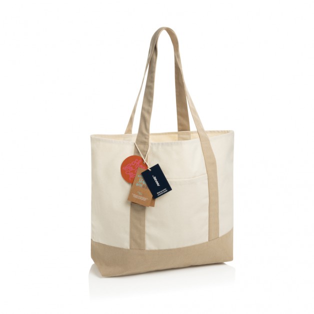 THULE SHOP LOCAL AWARE™ perdirbtos medvilnės pirkinių krepšys, 20L