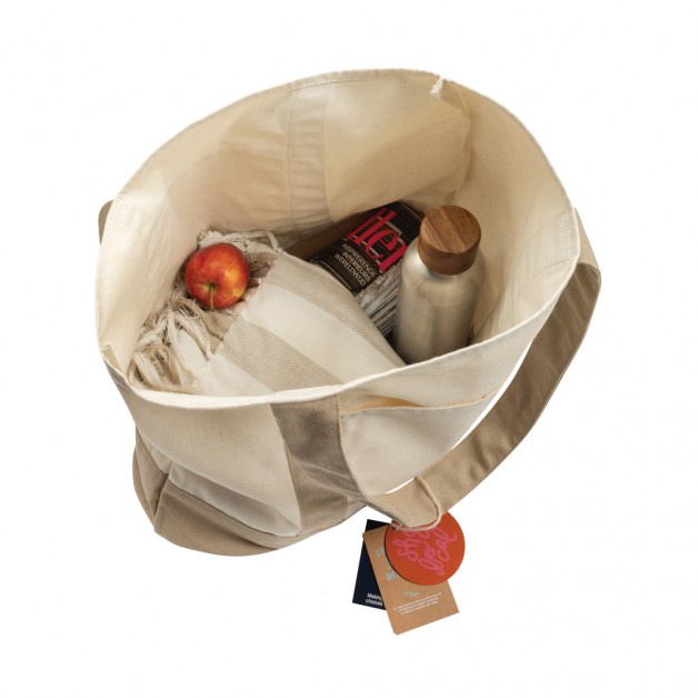 THULE SHOP LOCAL AWARE™ perdirbtos medvilnės pirkinių krepšys, 20L