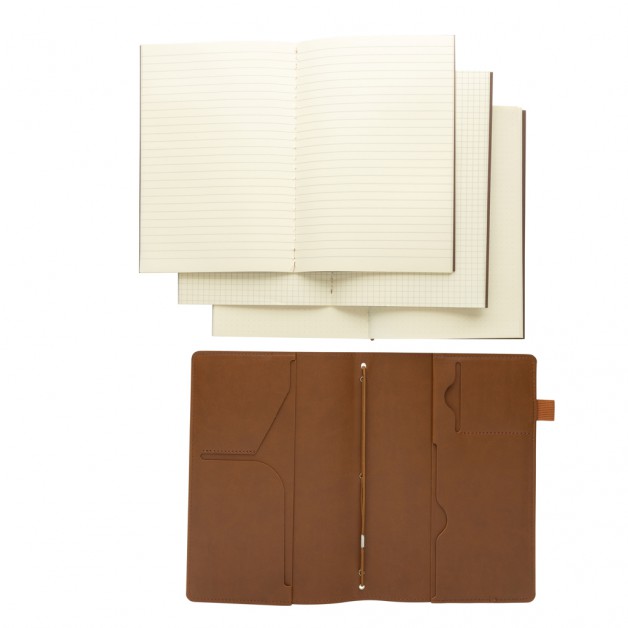 DAILY NOTES BINDER 3in1 PU užrašinė
