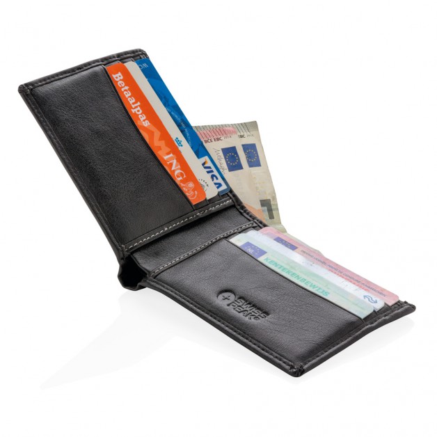RFID anti-skimming piniginė su RFID apsauga