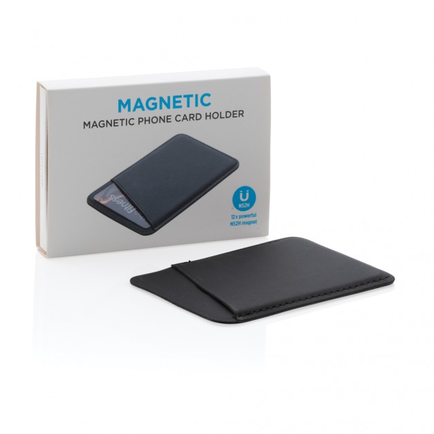 Magnetic magnetinis mobiliojo telefono kortelių dėklas
