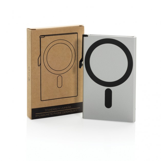 STANDARD aliuminio magnetinis kortelių dėklaS su RFID STANDARD aliuminio magnetinis kortelių dėklaS su RFID