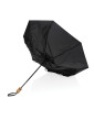 21 Impact AWARE™ RPET 190T skėtis su automatiniu išskleidimu / suskleidimu su bambukine rankena