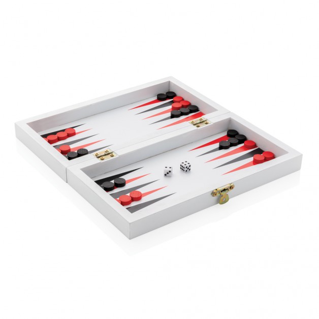 Deluxe 3in1 stalo žaidimų rinkinys, medinėje dėžutėje