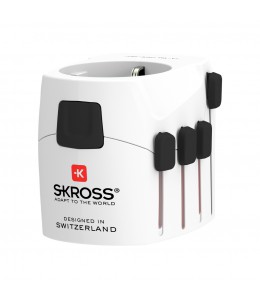 SKROSS Pro 3-Pole World kelioninis adapteris