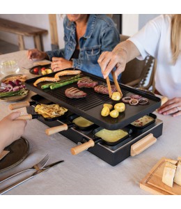 BOSKA RACLETTE GOURMET PARTY stalo griliaus rinkinys, 8 asmenims (EU Type F) BOSKA RACLETTE GOURMET PARTY stalo griliaus rinkinys, 8 asmenims (EU Type F)