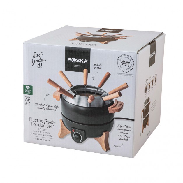 BOSKA elektrinis fondiu rinkinys (EU Type F) - 2,3 L