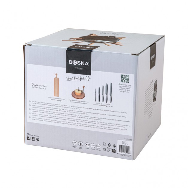 BOSKA elektrinis fondiu rinkinys (EU Type F) - 2,3 L