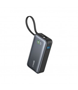 ANKER NANO 10 000 mAh išorinė baterija (power bank įkroviklis) su integruotu laidu, 30W