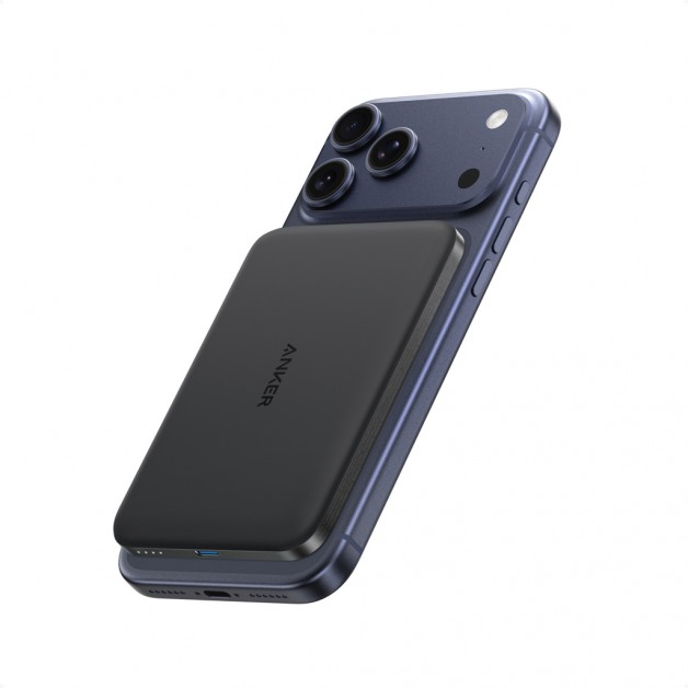 ANKER NANO 5000 mAh MagGo Qi 2.0 išorinė baterija (power bank įkroviklis), 15W