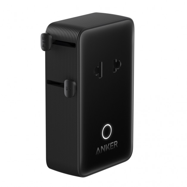 ANKER NANO TRAVEL 5in1 kelioninis adapteris, 20W ANKER NANO TRAVEL 5in1 kelioninis adapteris, 20W