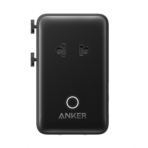 ANKER NANO TRAVEL 5in1 kelioninis adapteris, 20W ANKER NANO TRAVEL 5in1 kelioninis adapteris, 20W