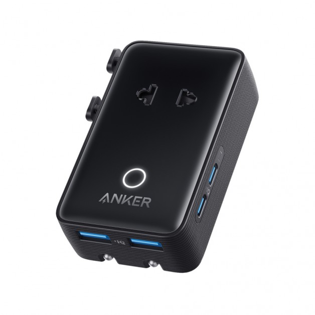 ANKER NANO TRAVEL 5in1 kelioninis adapteris, 20W ANKER NANO TRAVEL 5in1 kelioninis adapteris, 20W