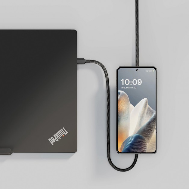 ZENS PRO 2 įkrovimo laidas USB‑C to USB‑C ZENS PRO 2 įkrovimo laidas USB‑C to USB‑C
