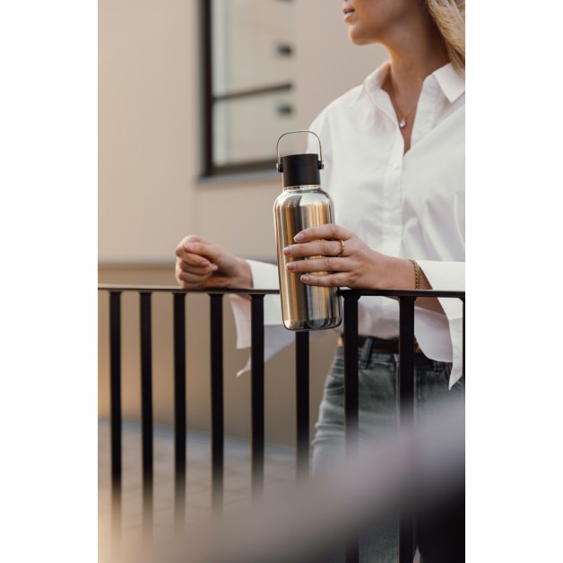 VINGA CAEL RCS nerūdijančio plieno dvisienė termogertuvė, 600ml VINGA CAEL RCS nerūdijančio plieno dvisienė termogertuvė, 600ml