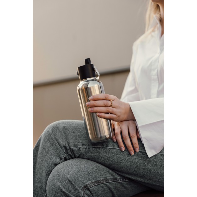 VINGA CAEL RCS nerūdijančio plieno dvisienė termogertuvė, 600ml VINGA CAEL RCS nerūdijančio plieno dvisienė termogertuvė, 600ml