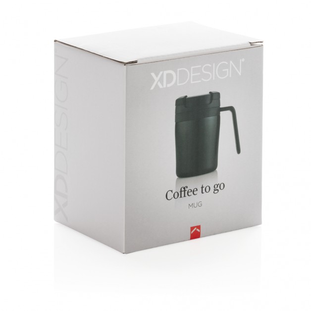 Coffee to go mug kelioninis puodelis su rankena