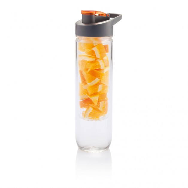 Vandens gertuvė su filtru vaisiams, 800 ml