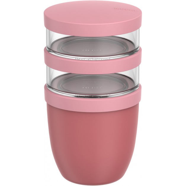 MEPAL ELLIPSE 3 dalių termo pietų indelis, 500 ml + 2 x 200 ml