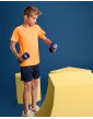 MONTECARLO vaikiški sportiniai marškinėliai trumpomis rankovėmis, 150g