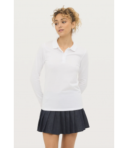 PERFECT LSL moteriški polo marškinėliai ilgomis rankovėmis, 180g PERFECT LSL moteriški polo marškinėliai ilgomis rankovėmis, 180g
