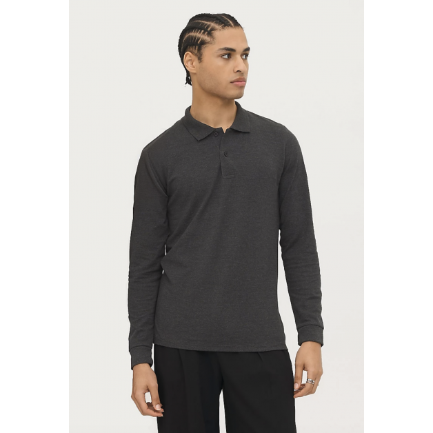 PERFECT LSL vyriški polo marškinėliai ilgomis rankovėmis, 180g PERFECT LSL vyriški polo marškinėliai ilgomis rankovėmis, 180g