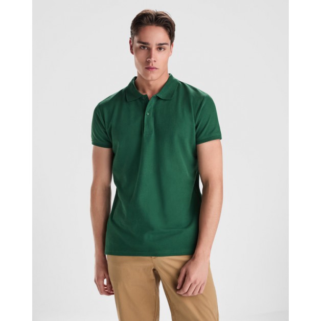 PRINCE vyriški organiškos medvilnės polo marškinėliai, 210g