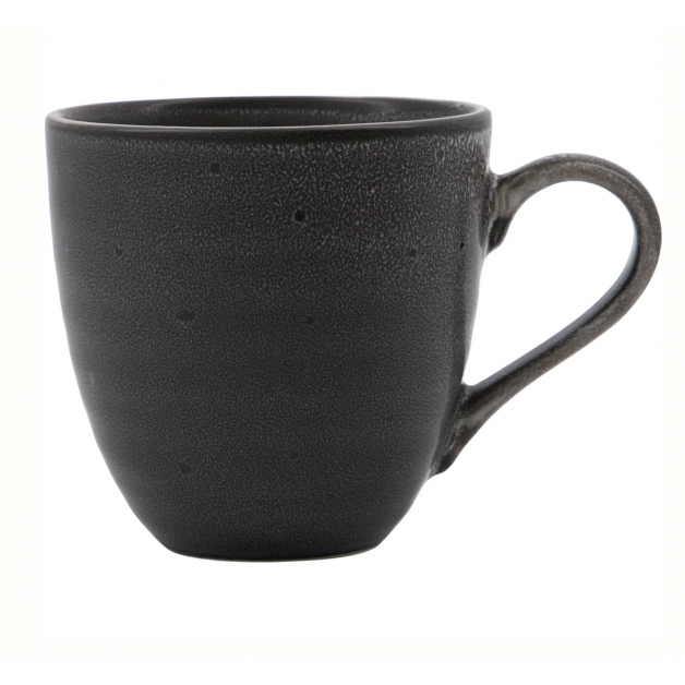 Puodelis Rustic, talpa 300 ml, tamsiai pilkos spalvos