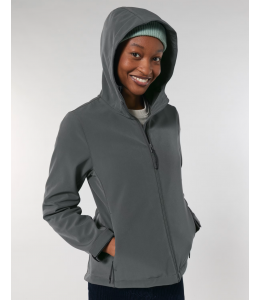 STELLA DISCOVERER moteriška softshell striukė su gobtuvu, 342g STELLA DISCOVERER moteriška softshell striukė su gobtuvu, 342g