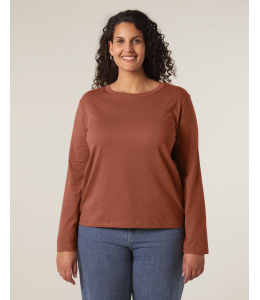 STELLA MUSER LONG SLEEVE moteriški marškinėliai ilgomis rankovėmis, 180g