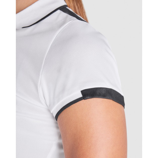 Tamil moteriški sportiniai polo marškinėliai, 140g